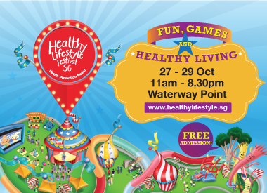 Healthy Lifestyle Festival by Health Promotion Board